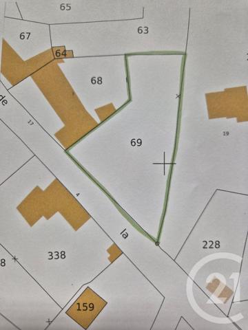 Terrain à vendre  972 m2 BOUCE - 61