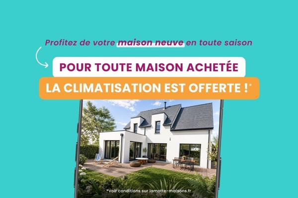 Terrain + Maison à vendre 5 pièces - 182 m²