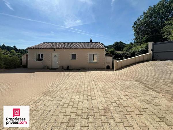 Rians Villa T4 garage +T2 sur 1200 m² à pied du village