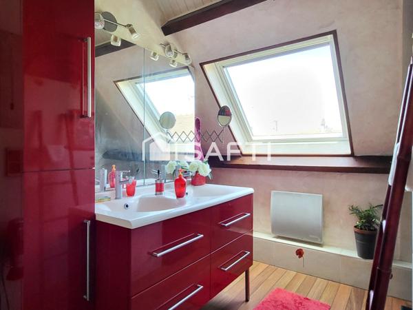 Maison familiale, sous-sol total, jardin