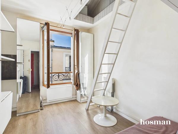 Coup de coeur - Studio - DPE D - Très lumineux - Quartier Sainte-Marthe - Rue Jean et Marie Moinon, Paris
