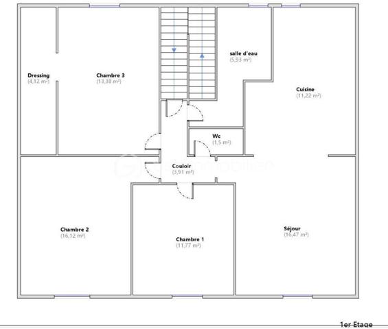 Immeuble mixte de 475 m²