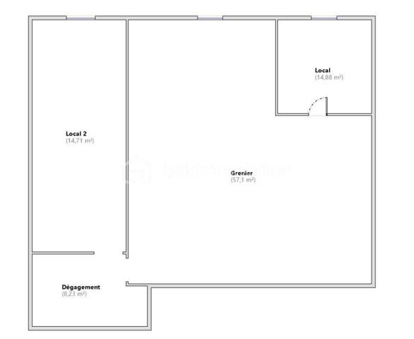 Immeuble mixte de 475 m²