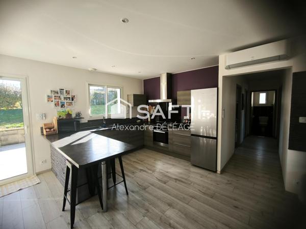 Jolie maison saine, lumineuse et au calme