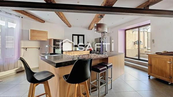 maison de village 150 m2 avec patio