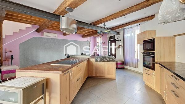 maison de village 150 m2 avec patio