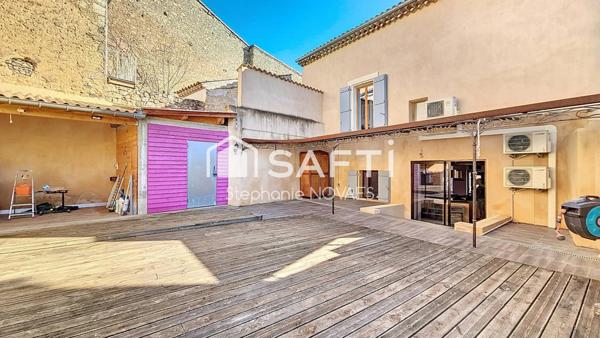 maison de village 150 m2 avec patio