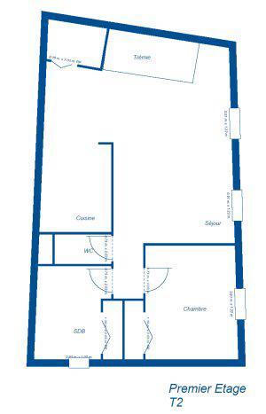 Appartement - 46,56m² - 2 pièces Détails des diagnostics énergétiques