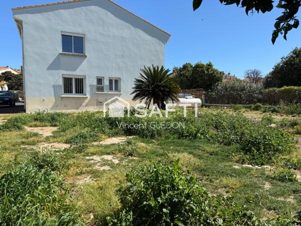Maison avec T2 indépendant, terrain de 900 m²