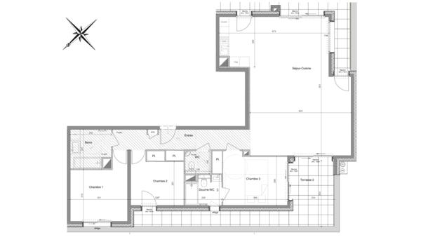 Appartement à vendre 4 pièces 111 m² Thonon-les-Bains