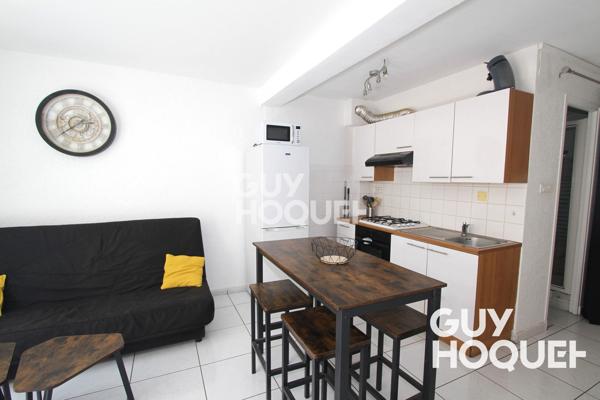 À louer - studio meublé de 30 m² situé à Canet-en-Roussillon.