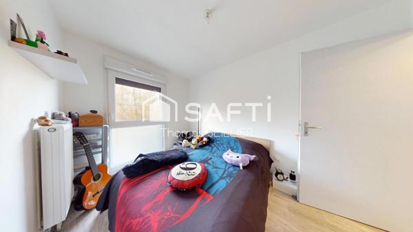 Appartement T3 avec loggia et 2 places de parking