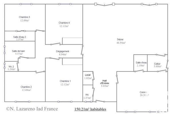 Maison à vendre 5 pièces 150 m² Vitry-aux-Loges