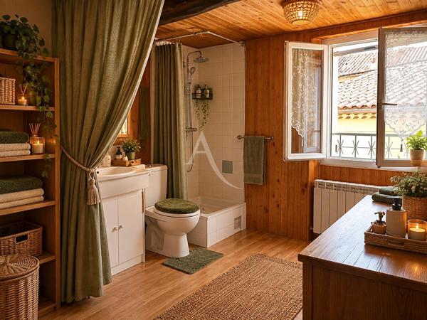 MAISON DE VILLAGE T3 DE 72 m² (93 m² au total) AU CALME AU COEUR DE RIEZ