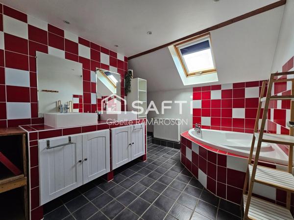 Maison 135m², 4 chambres et dépendances,