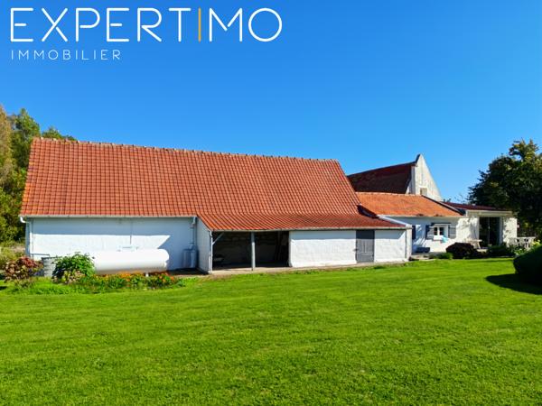 Longère de caractère sur 3 587 m² de terrain clos et arboré