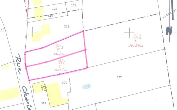 Terrain à vendre    Cheminot