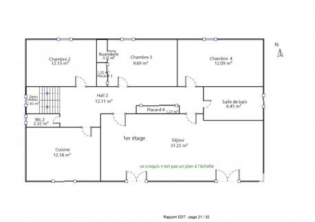 Maison à vendre 6 pièces 141 m² Léguevin