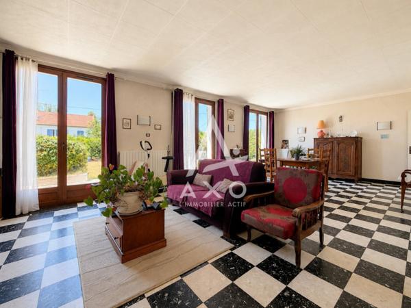 Plain-pied 112m² 4 chambres et garage