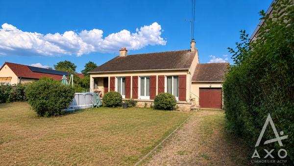 Plain-pied 112m² 4 chambres et garage