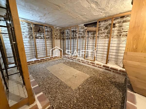 Maison de maître de 232m2 + sous sol total + maison indépendante de 44m2