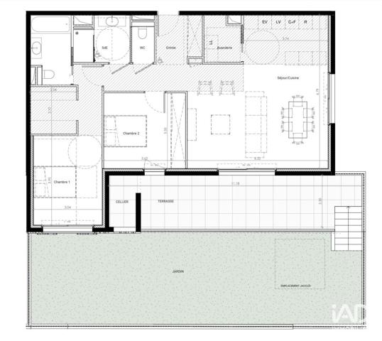 Appartement à vendre 3 pièces 92 m² Baillargues