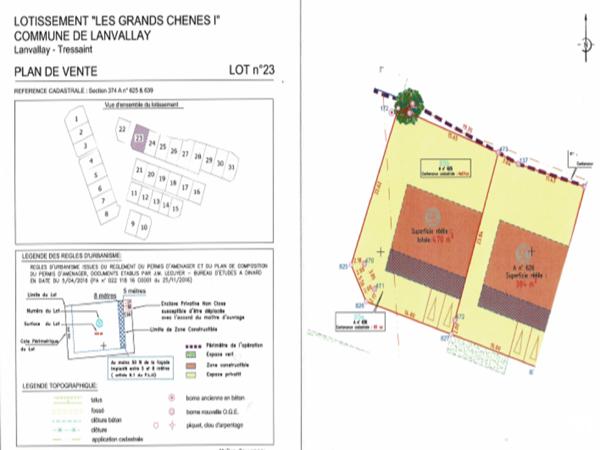 Terrain - Vendu - 470 m² - LANVALLAY | The Door Man