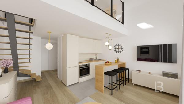 Nice Rimiez 2 pièces Dernier Etage entièrement rénové avec Balcon