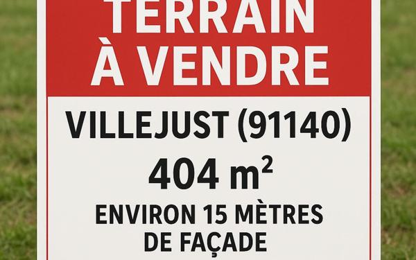 Terrain à vendre    Villejust
