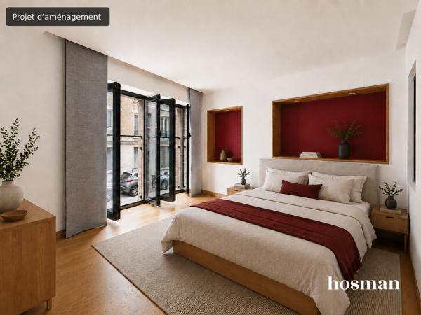 Loft en duplex – 3 pièces 1 chambre et 1 bureau – Terrasse privative