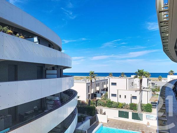 Appartement T3 à vendre  3 pièces - 68,60 m 2   LE BARCARES  - 66