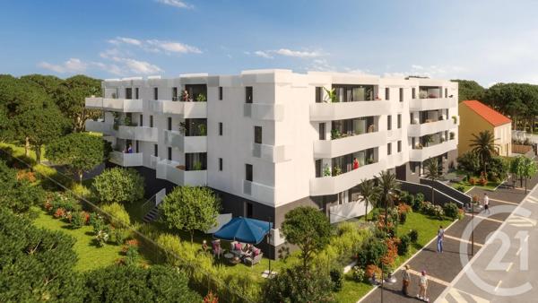 Appartement T3 à vendre  3 pièces - 68,60 m 2   LE BARCARES  - 66