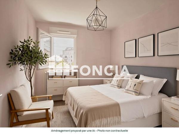 À vendre Appartement 3 pièces 60.22 m² - Nantes 44300