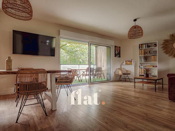 Appartement 4 pièces/ 86 m2/ 3 ch/ SAINT HERBLAIN/ Loggia/ 2 places de stationnement