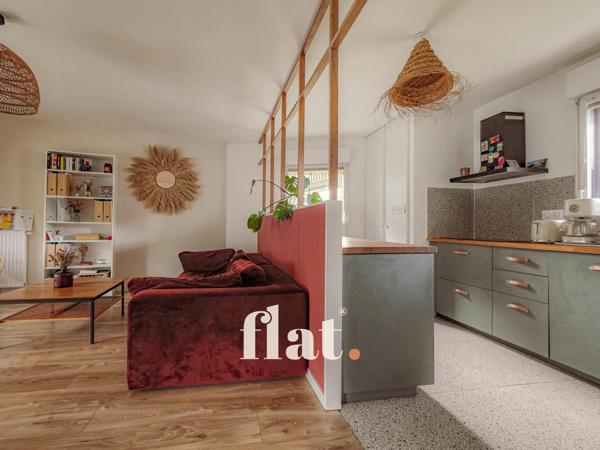 Appartement 4 pièces/ 86 m2/ 3 ch/ SAINT HERBLAIN/ Loggia/ 2 places de stationnement