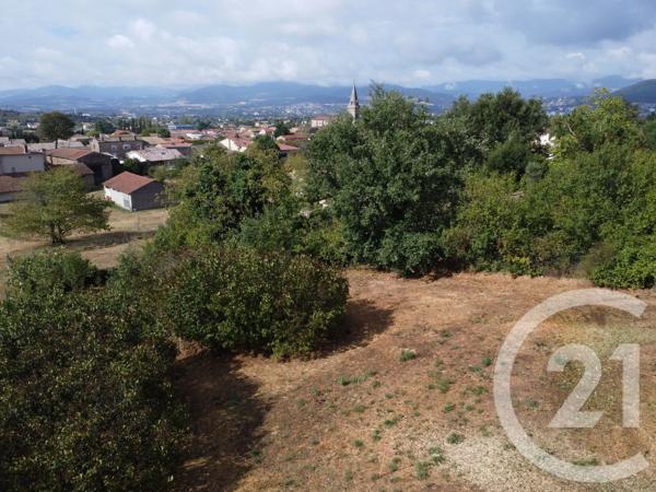 Terrain à vendre  1259 m 2   GENISSIEUX  - 26