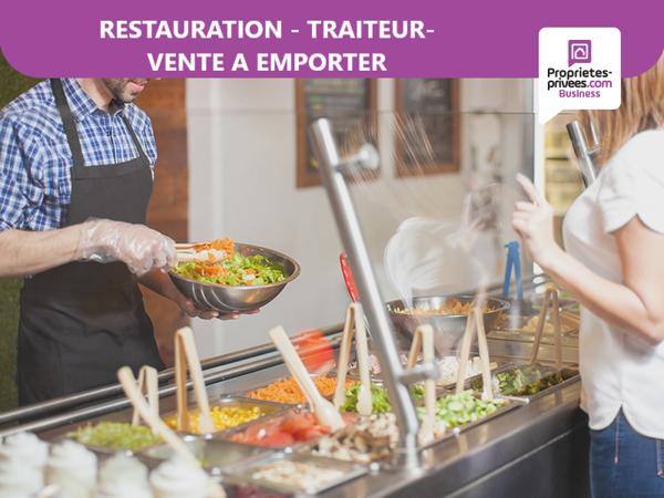 93320 LES PAVILLONS SOUS BOIS- RESTAURANT ,PIZZERIA, Bar a Sushi  - TRAITEUR -Vente à emporter  -58 m²-Extraction