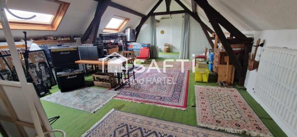 maison familliale avec de beaux volumes