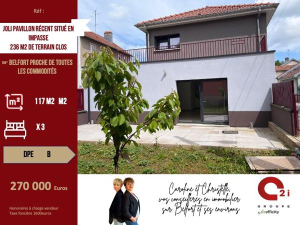 Maison 5 pièces - 117 m² Exclusivité efficity