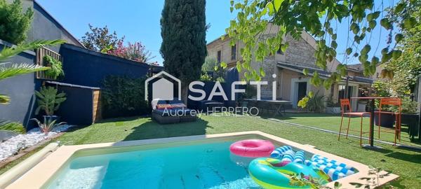 Maison toulousaine entièrement rénovée avec piscine – Launaguet (31140)