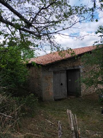 Celles sur Durolle (63250) Ensemble immobilier Maison (+/-160m2) + grange (+/- 270m2) + terrain constructible (+/-3500m2)