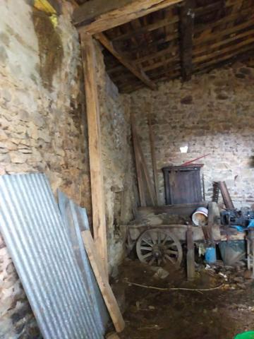 Celles sur Durolle (63250) Ensemble immobilier Maison (+/-160m2) + grange (+/- 270m2) + terrain constructible (+/-3500m2)