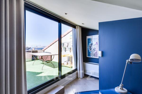 Appartement en duplex vue mer - Montredon