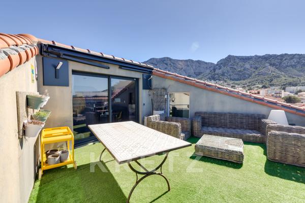 Appartement en duplex vue mer - Montredon