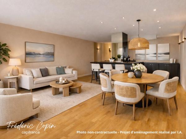 Hardelot-Plage – T4 102 m² – terrasse XXL 74 m² plein Sud – 3 ch – Plage & commerces à pied