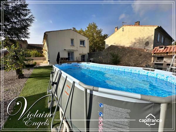 Pépieux – Maison rénovée de 175 m² avec jardin