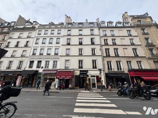 Rue de Sèvres - Métro VANEAU - Jolie studette vendue louée au 4e étage - lumineux - à rénover