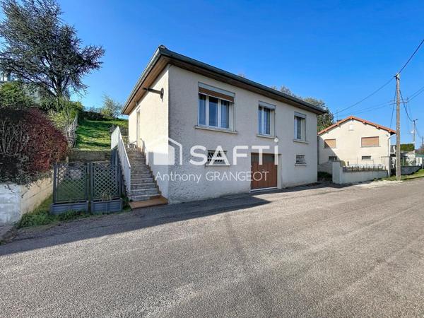 PAVILLON INDIVIDUEL 70M², 2 CHAMBRES,GARAGE ET JARDIN