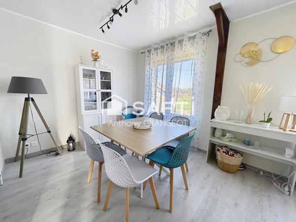 PAVILLON INDIVIDUEL 70M², 2 CHAMBRES,GARAGE ET JARDIN