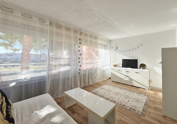 Cap d’Agde – F2, 1er étage, résidence proche plages